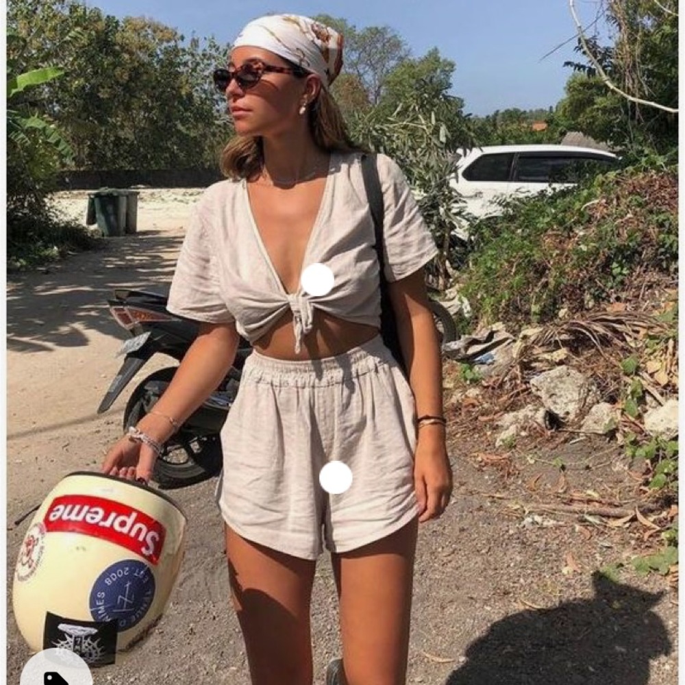ISO** Linen outfit (brand unknown)
